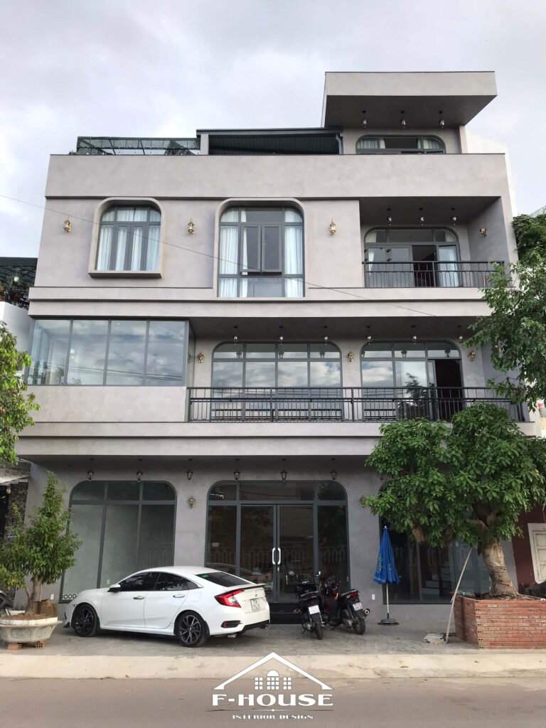 Thiết kế xây dựng nhà phố tại Quy Nhơn – Nhà KuBa đường Nguyễn Diêu